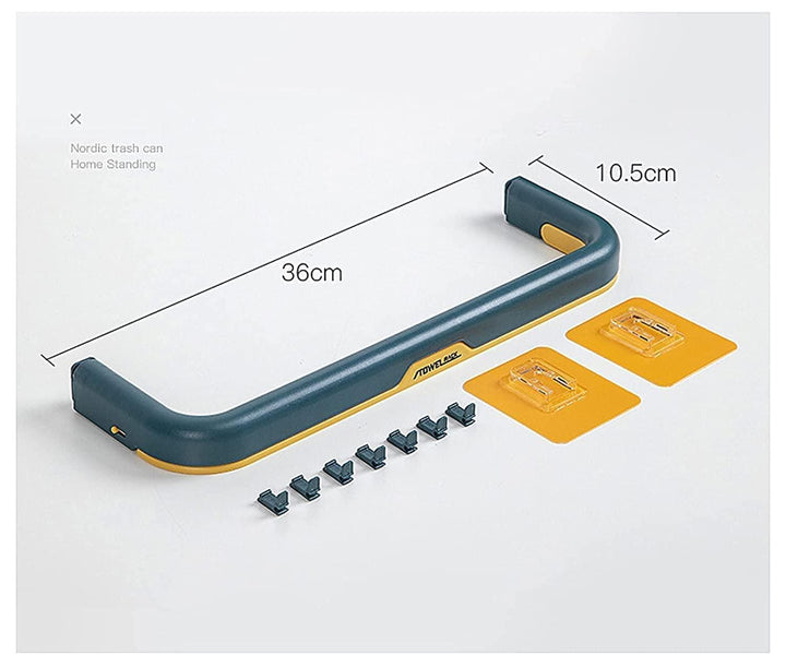 Double Layer Plastic Towel Rack