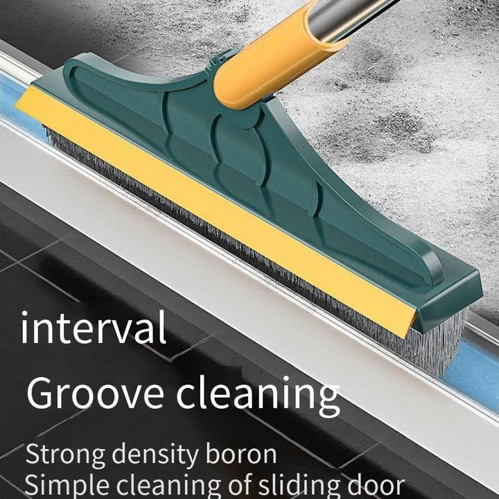 2-in-1 Floor Cleaner Brush with Wiper