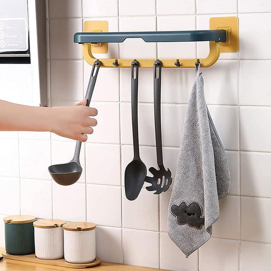 Double Layer Plastic Towel Rack