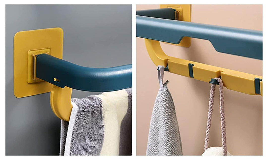 Double Layer Plastic Towel Rack