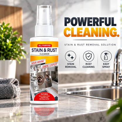 Stain & Rust Remover Spray – Multi-Surface Cleaner | Pack of 3