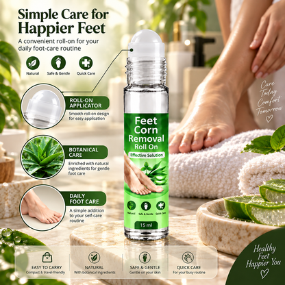 Feet Corn Removal Roll-On – Easy Foot Care | Pack of 2