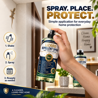 Lizard Repellent Spray for Home (Pack of 2)
