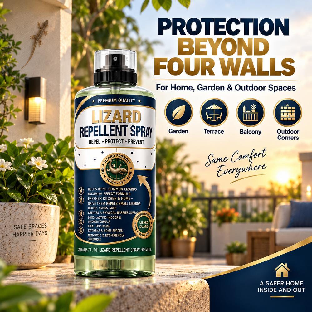 Convenient Lizard Repellent Spray