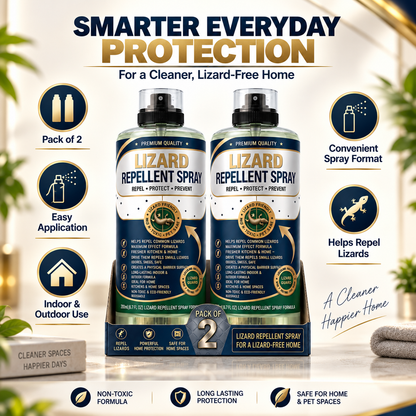Lizard Repellent Spray for Home (Pack of 2)