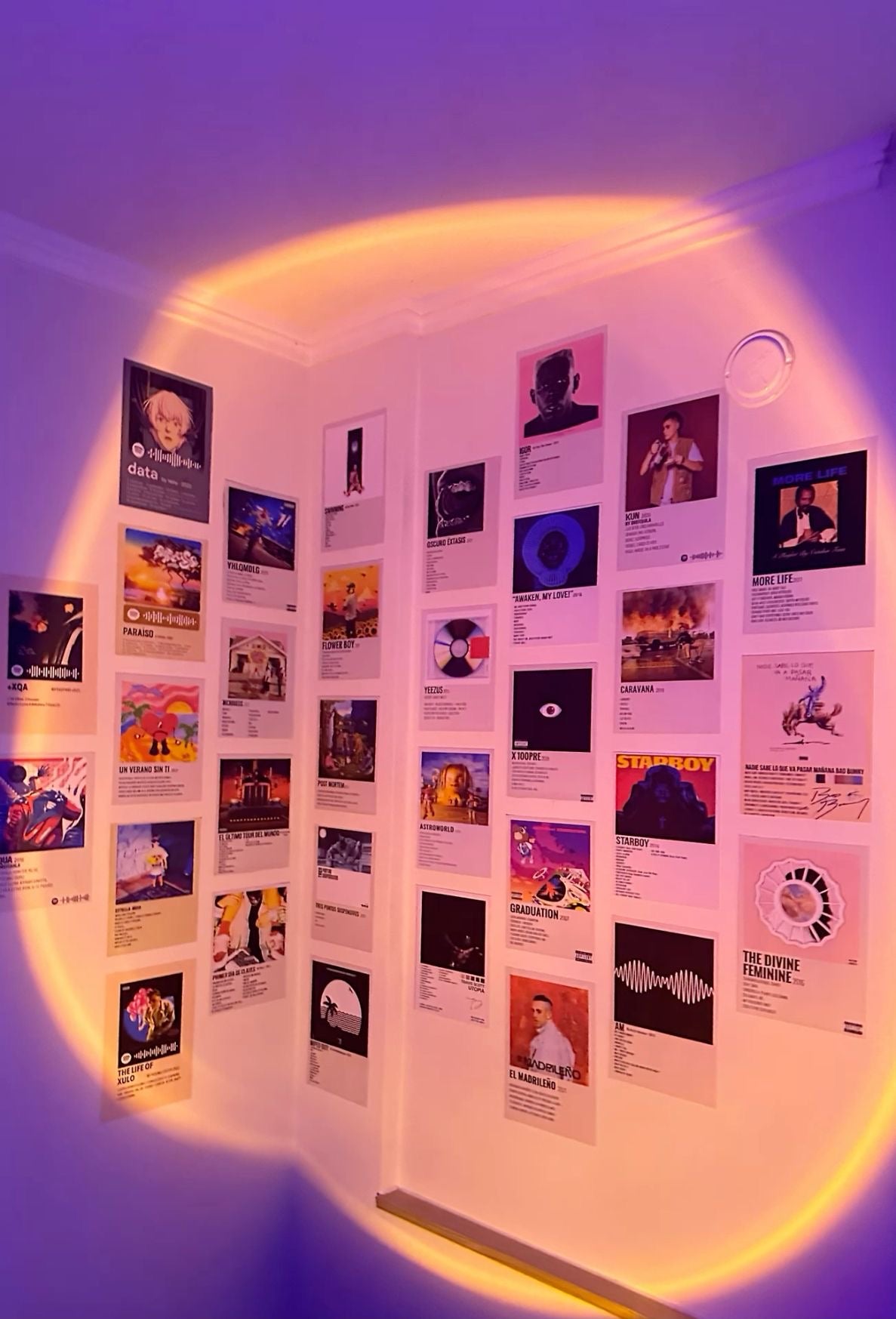 VibeWall™ 54-Piece Music Wall Art Kit