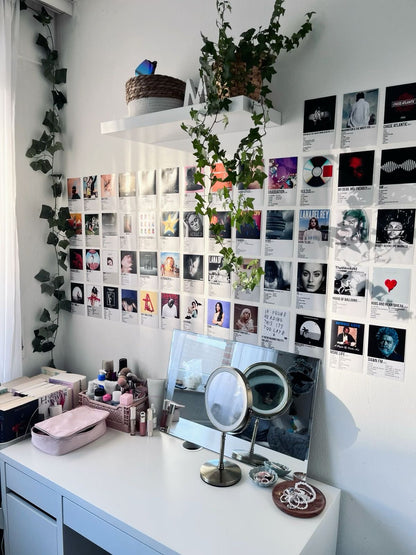 VibeWall™ 54-Piece Music Wall Art Kit