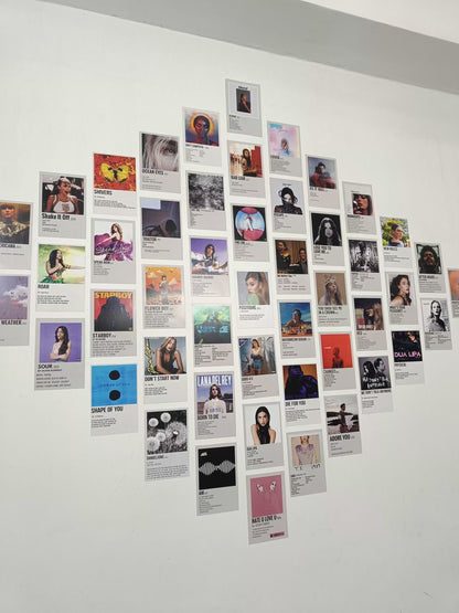 VibeWall™ 54-Piece Music Wall Art Kit