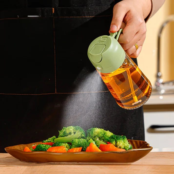 Oil Sprayer & Dispenser Bottle