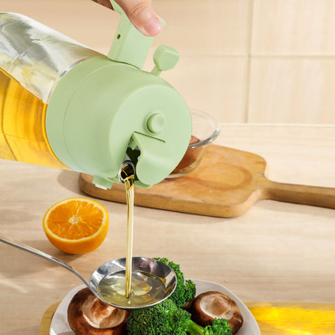 Oil Sprayer & Dispenser Bottle